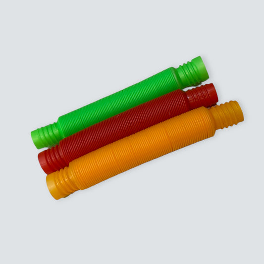 Popper Tube Sensory Toy (set of 3)